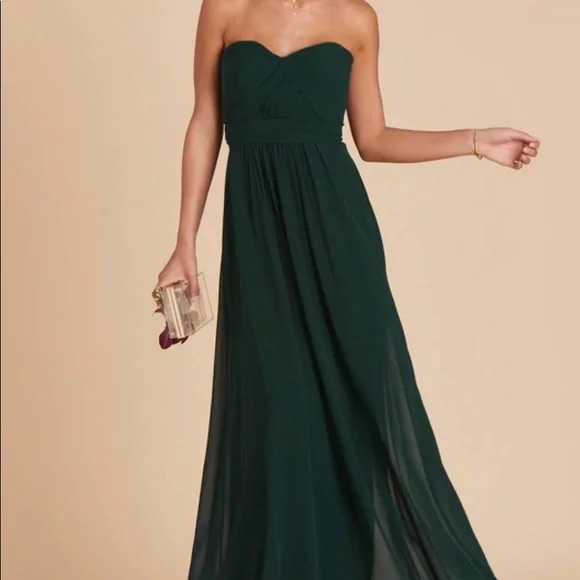 Convertible Dress | Bridesmaid dress hemmed to 5’6’’ (flats) - Picture 2 of 9